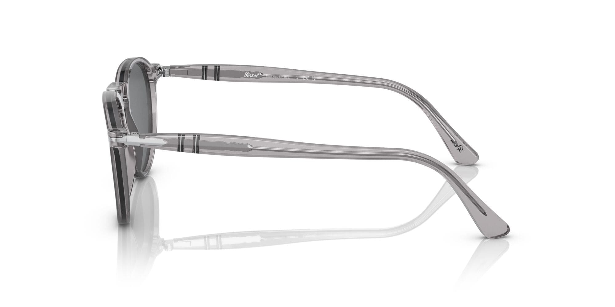 PO3286S 309/B1 size 51 transparent grey/dark grey lens