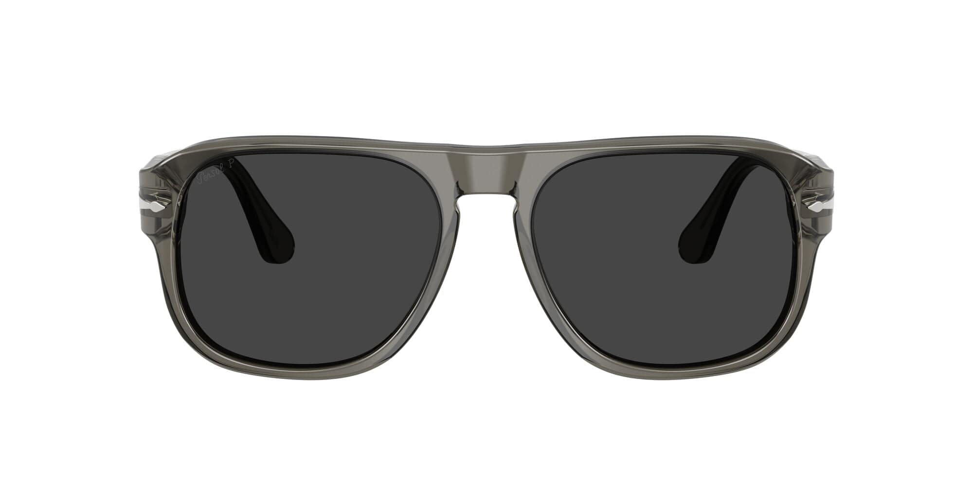 PO3310S 1103/48 size 57 smoke/polarised black lens