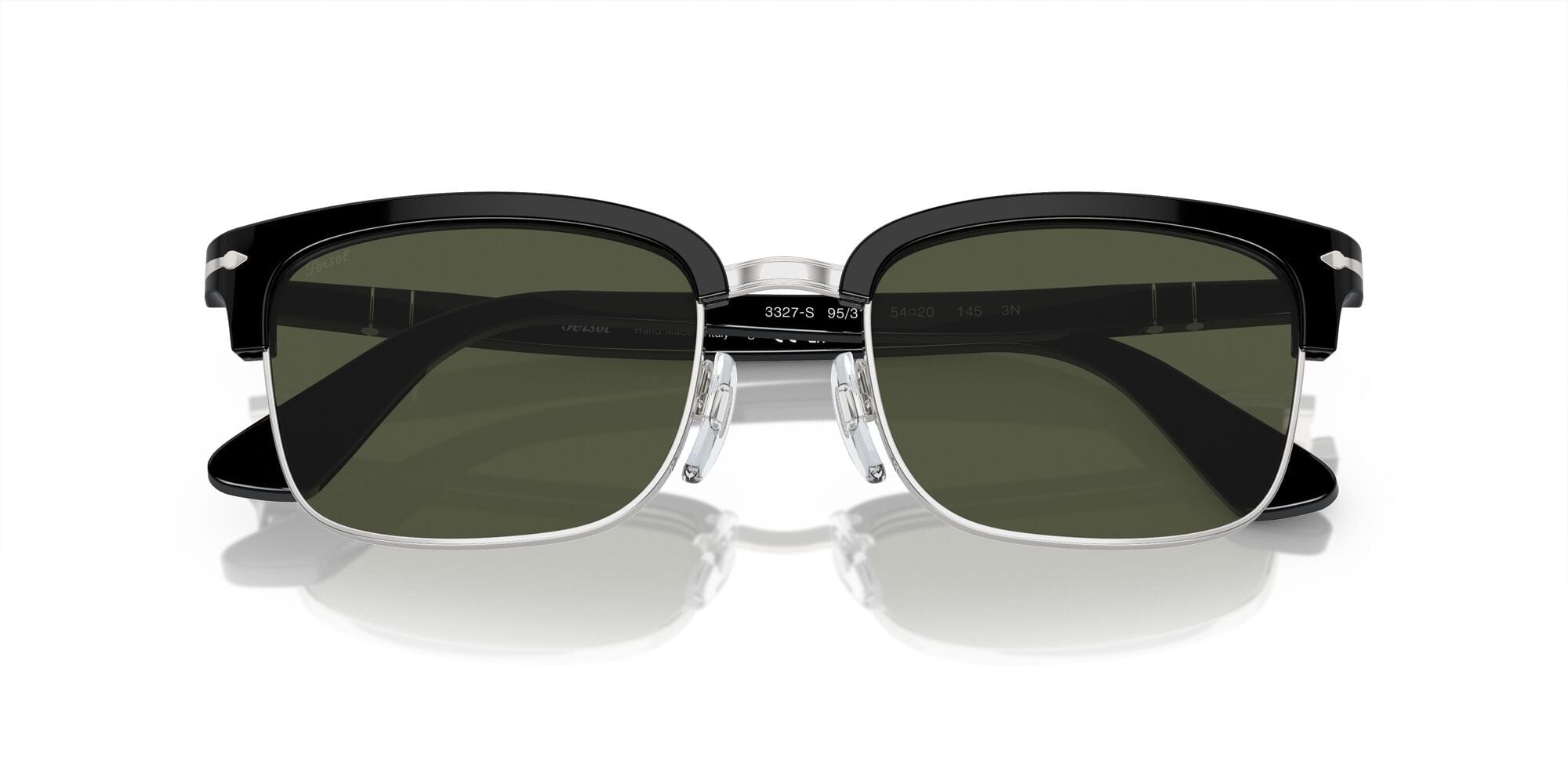 PO3327S 95/31 size 56 black/green lens