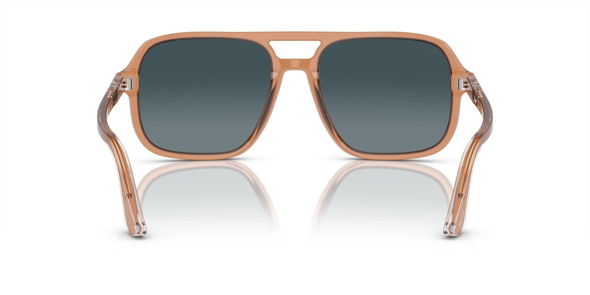 PO3328S 1213S3 size 58 transparent brown/light blue gradient lens
