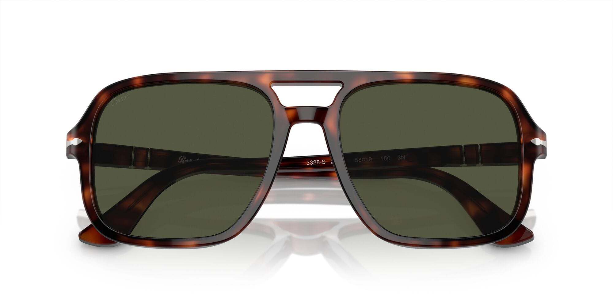 PO3328S 24/31 size 58 havana/green lens