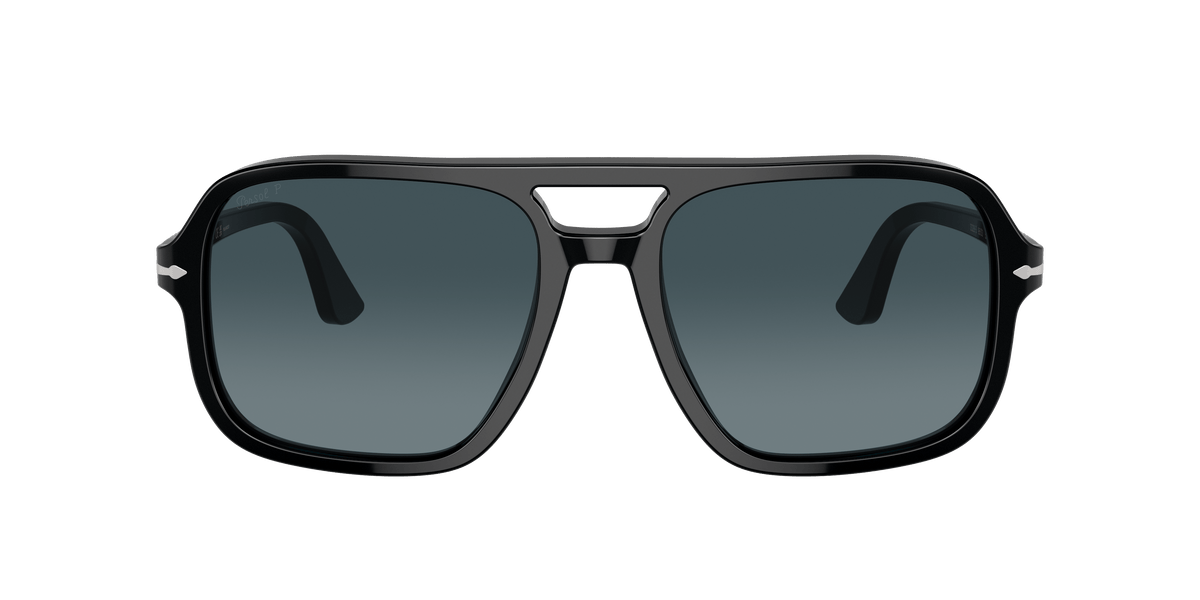 PO3328S 95/S3 size 58 black/blue gradient polarised lens