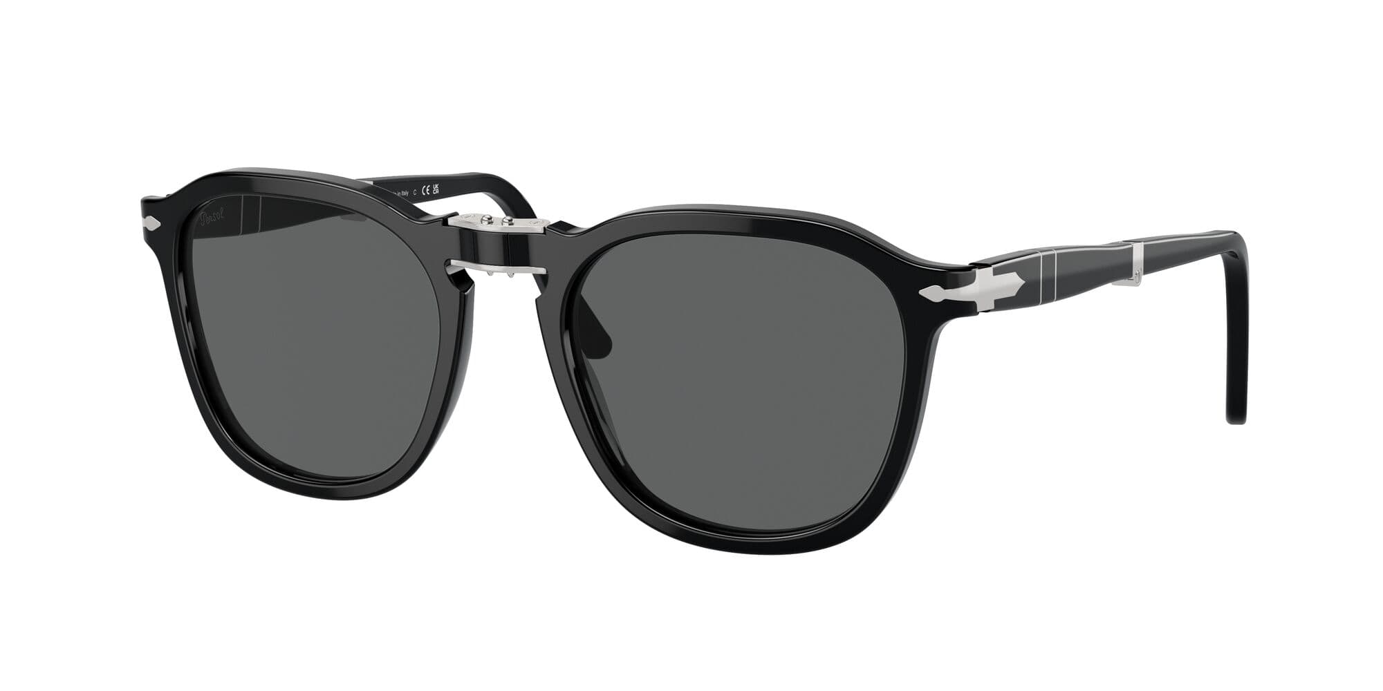 PO3345S 95/B1 size 54 black folding/grey lens