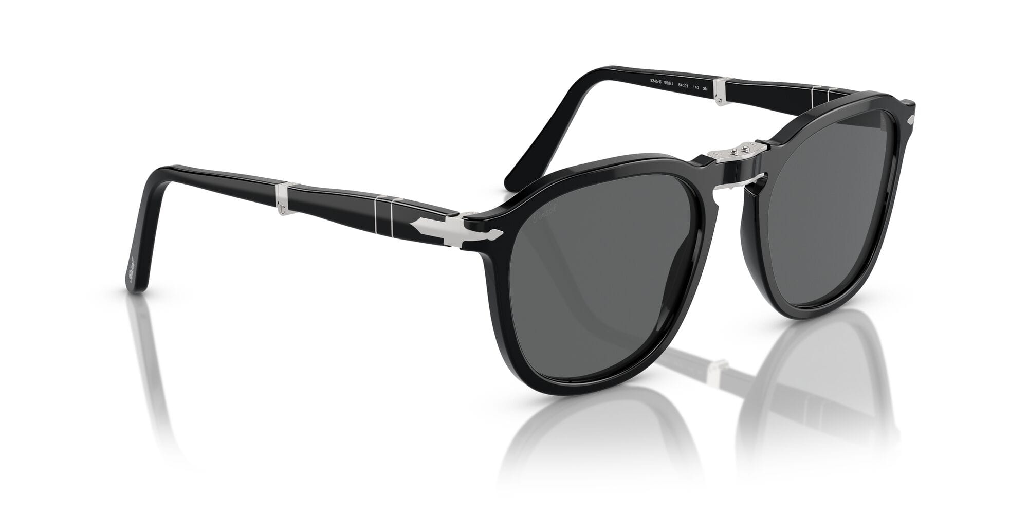 PO3345S 95/B1 size 54 black folding/grey lens