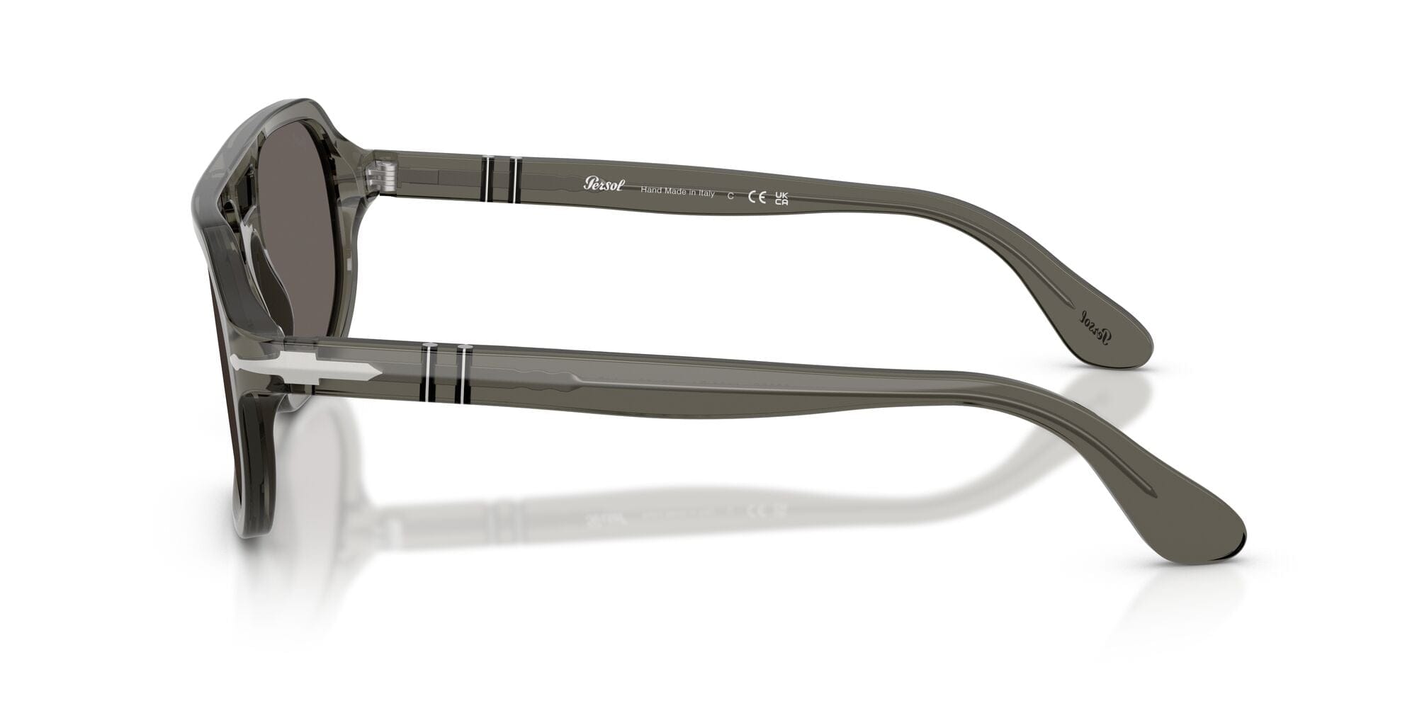 PO3393S 1103B1 size 59 transparent grey/dark grey lens
