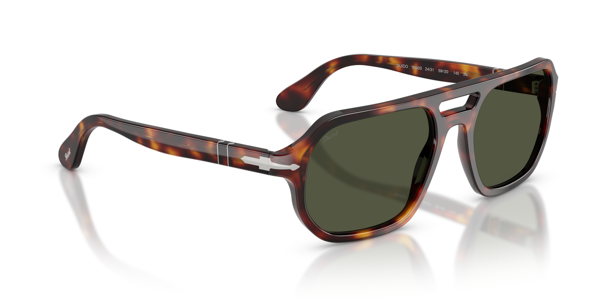 PO3393S 24/31 havana/green lens