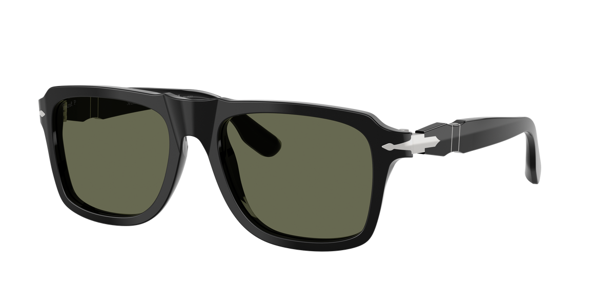 PO8002S 95/58 size 55 black/polarised green lens