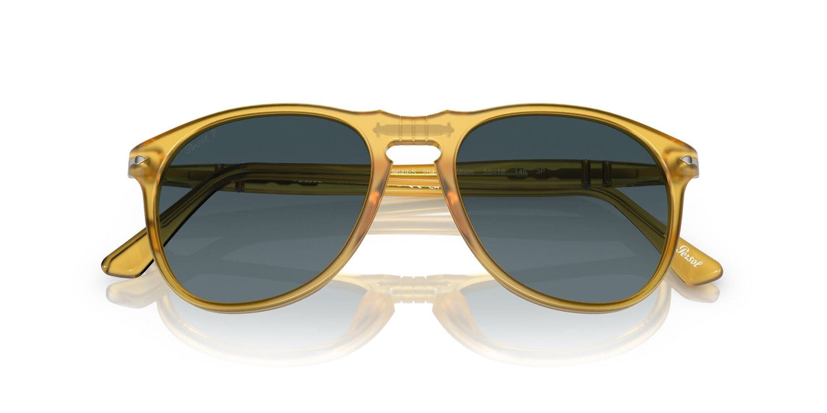 PO9649 204/S3 size 55 miele/polarised gradient blue lens
