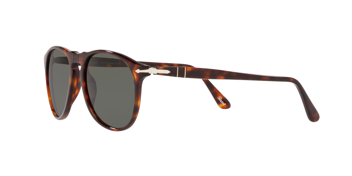PO9649 24/58 size 55 havana/green polarised lens