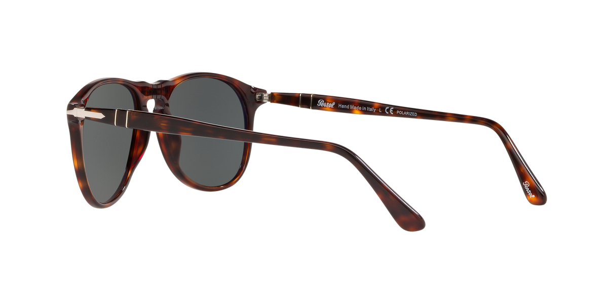 PO9649 24/58 size 55 havana/green polarised lens