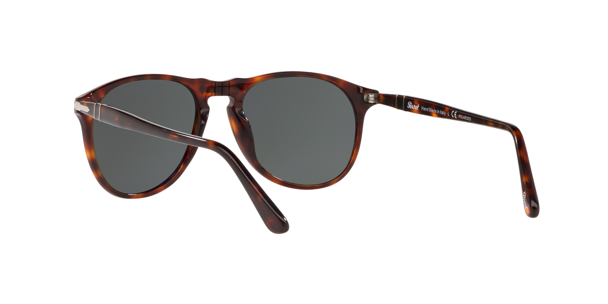 PO9649 24/58 size 55 havana/green polarised lens