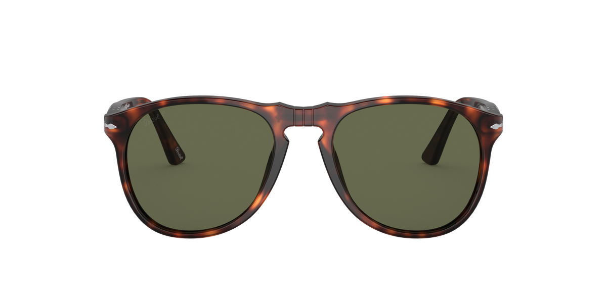 PO9649 24/58 size 55 havana/green polarised lens