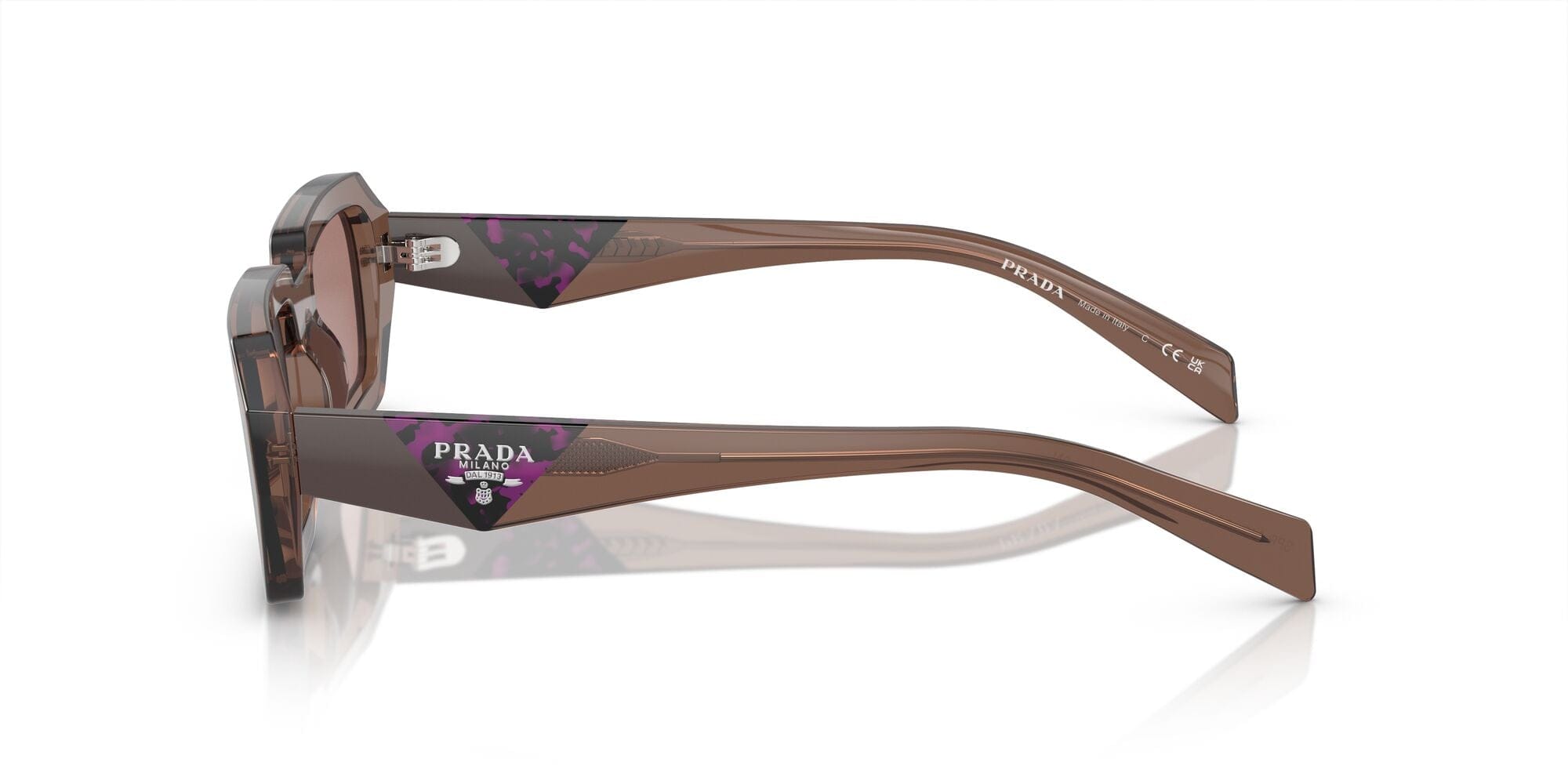 SPRA12S 17060B brown transparent/light brown lens