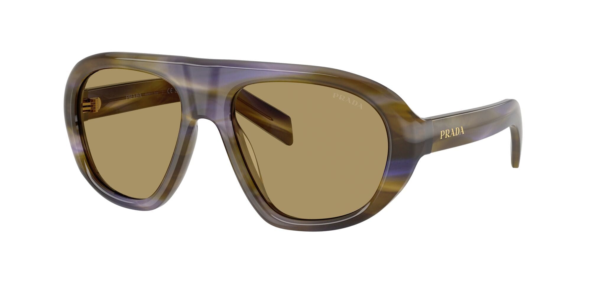 SPRC05S 23G70G striped laguna/green olive lens