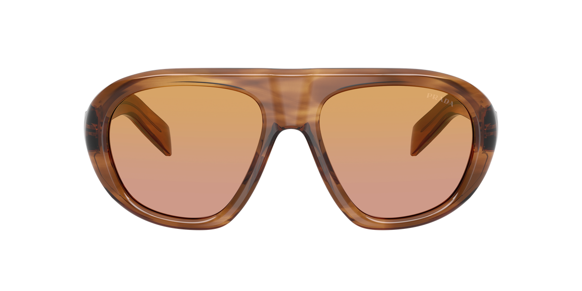 SPRC05S 25O04N striped rosewood/orange dark pink lens