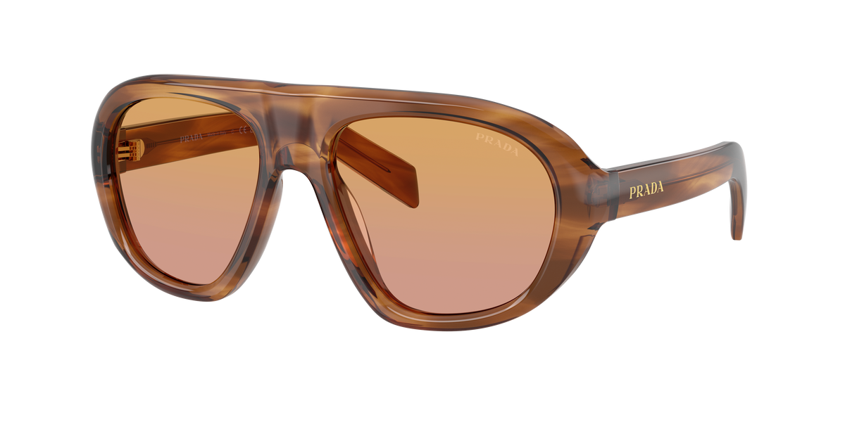 SPRC05S 25O04N striped rosewood/orange dark pink lens
