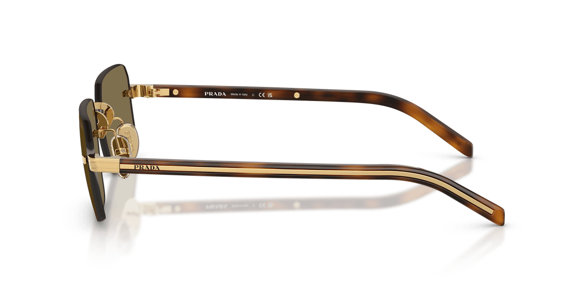 SPRD55S 5AK90F size 55 gold/light brown lens sunglasses