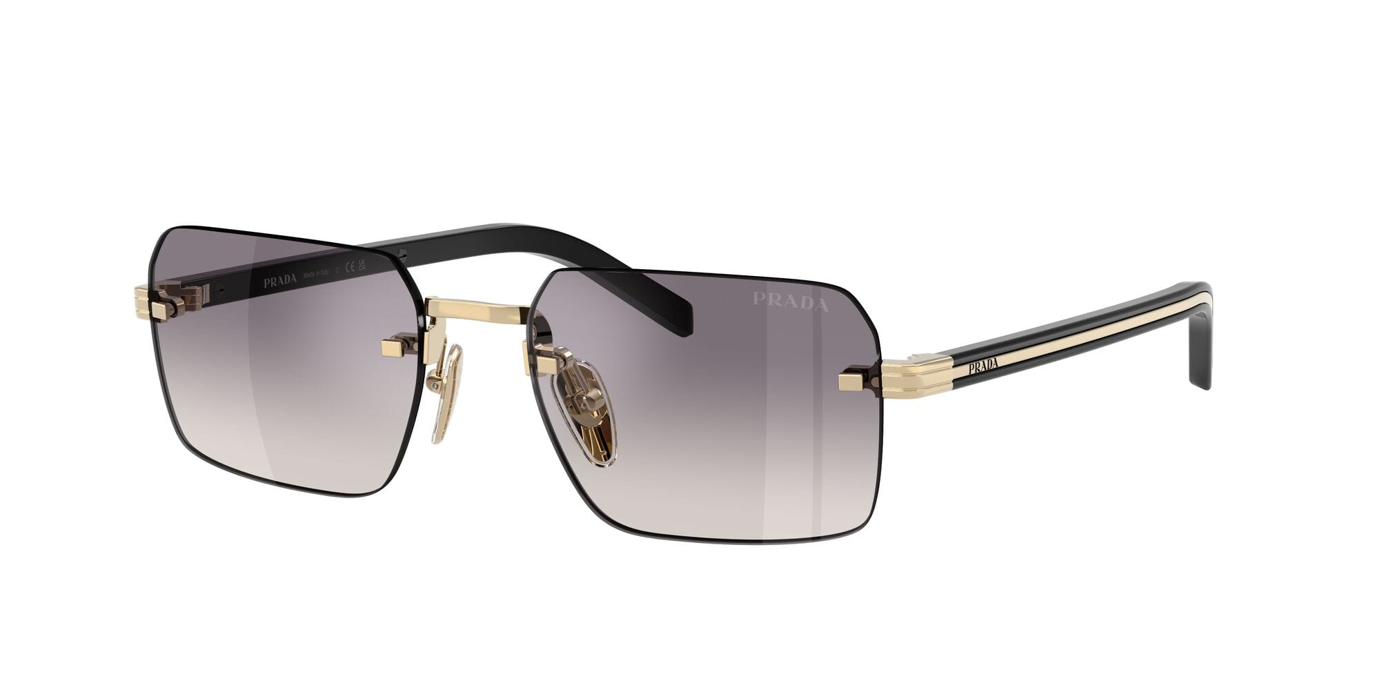 SPRD55S ZVN60W size 55 pale gold/gradient grey lens