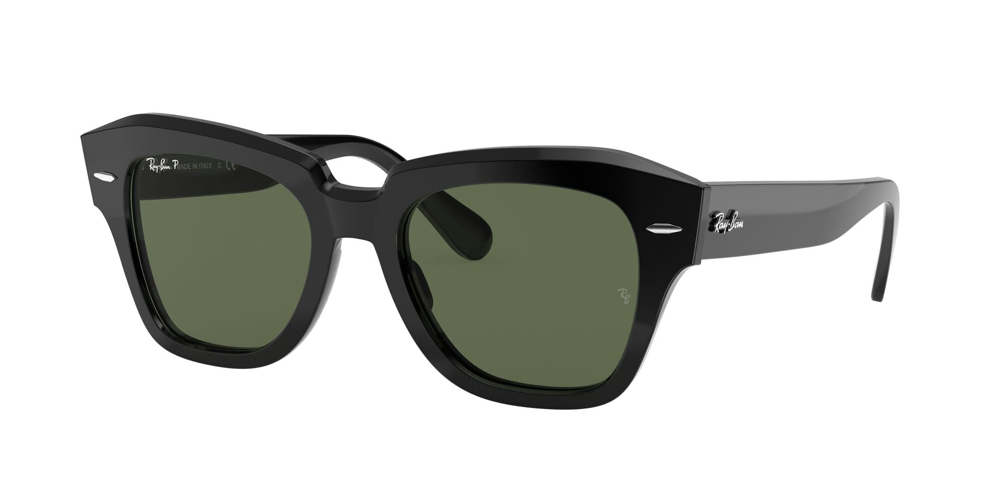 RB2186 901/58 (52) black/green polarised lens