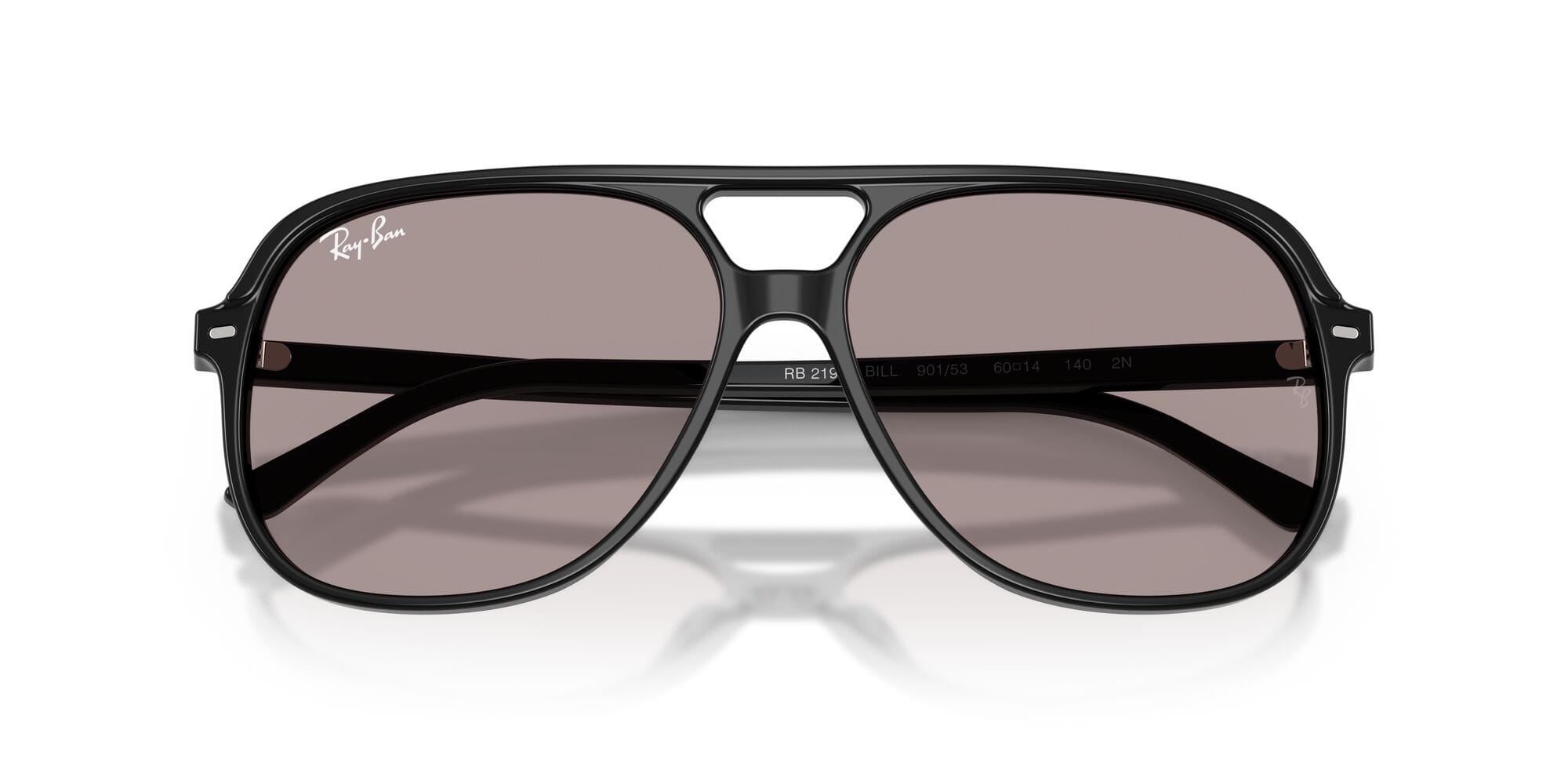 RB2198 Bill 901/53 size 60 black/violet lens