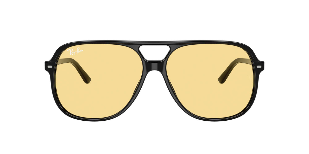 RB2198 901/R6 size 60 black/yellow lens