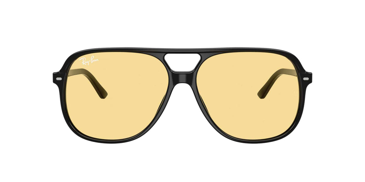 RB2198 901/R6 size 60 black/yellow lens
