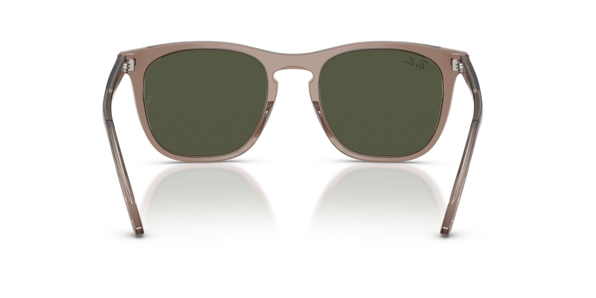 RB2210 845731 size 53 transparent light brown/blue lens