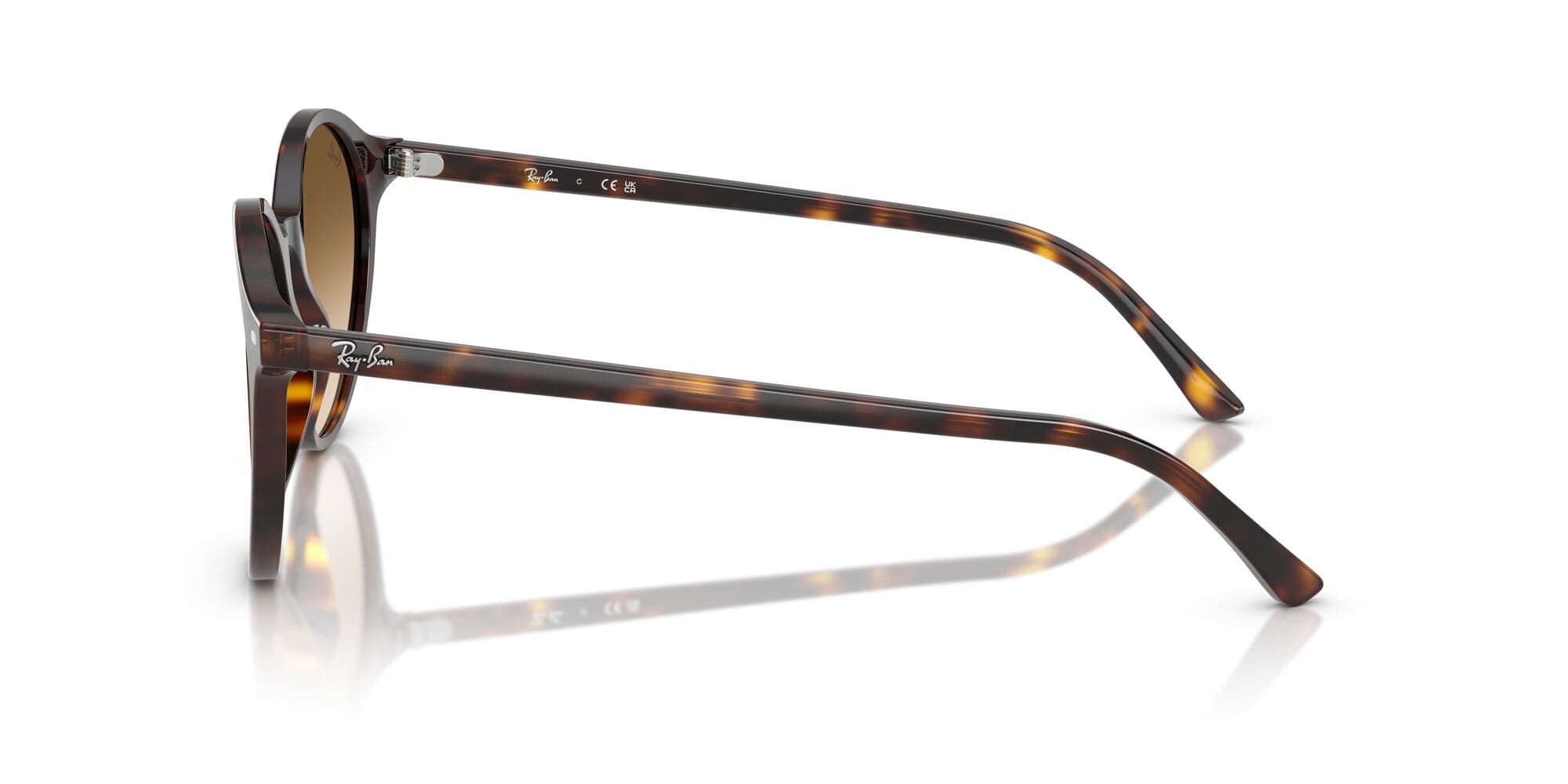 RB2230 902/51 (53) havana/clear gradient brown lens