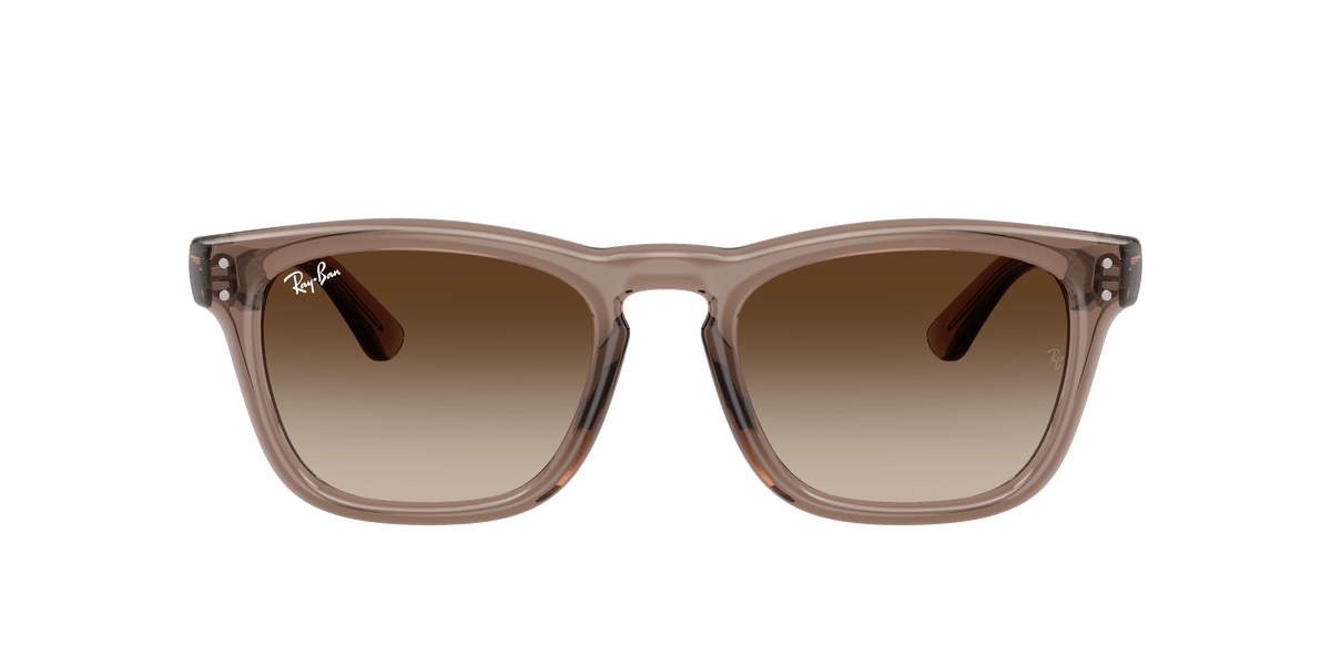 RB2238 682713 transparent light brown/brown gradient lens sunglasses