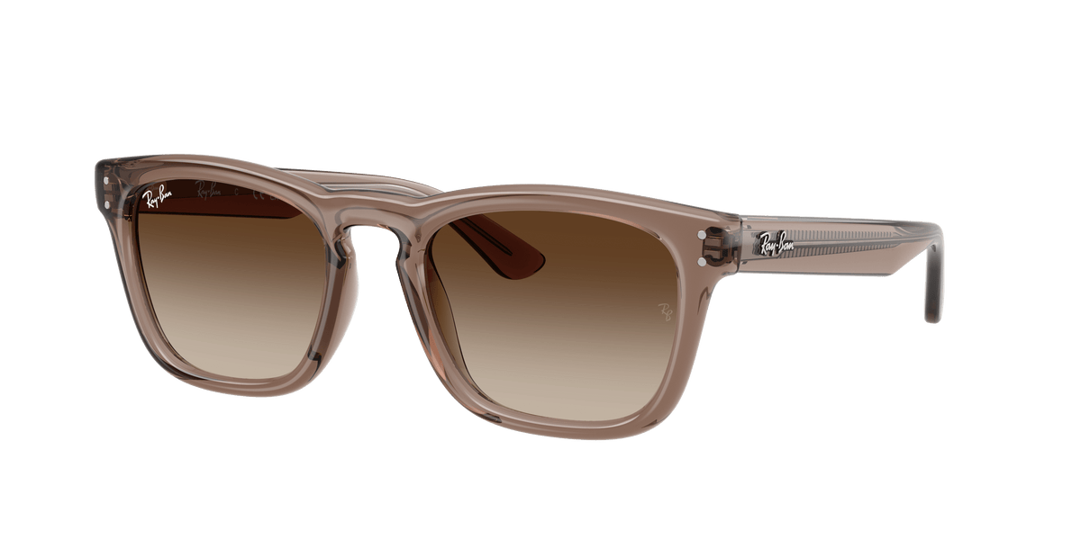 RB2238 682713 transparent light brown/brown gradient lens sunglasses