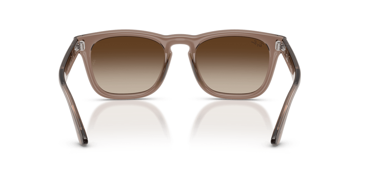 RB2238 682713 transparent light brown/brown gradient lens sunglasses