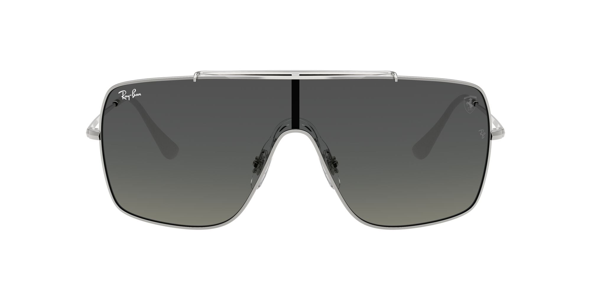 RB3697M F1048G silver/gradient grey lens