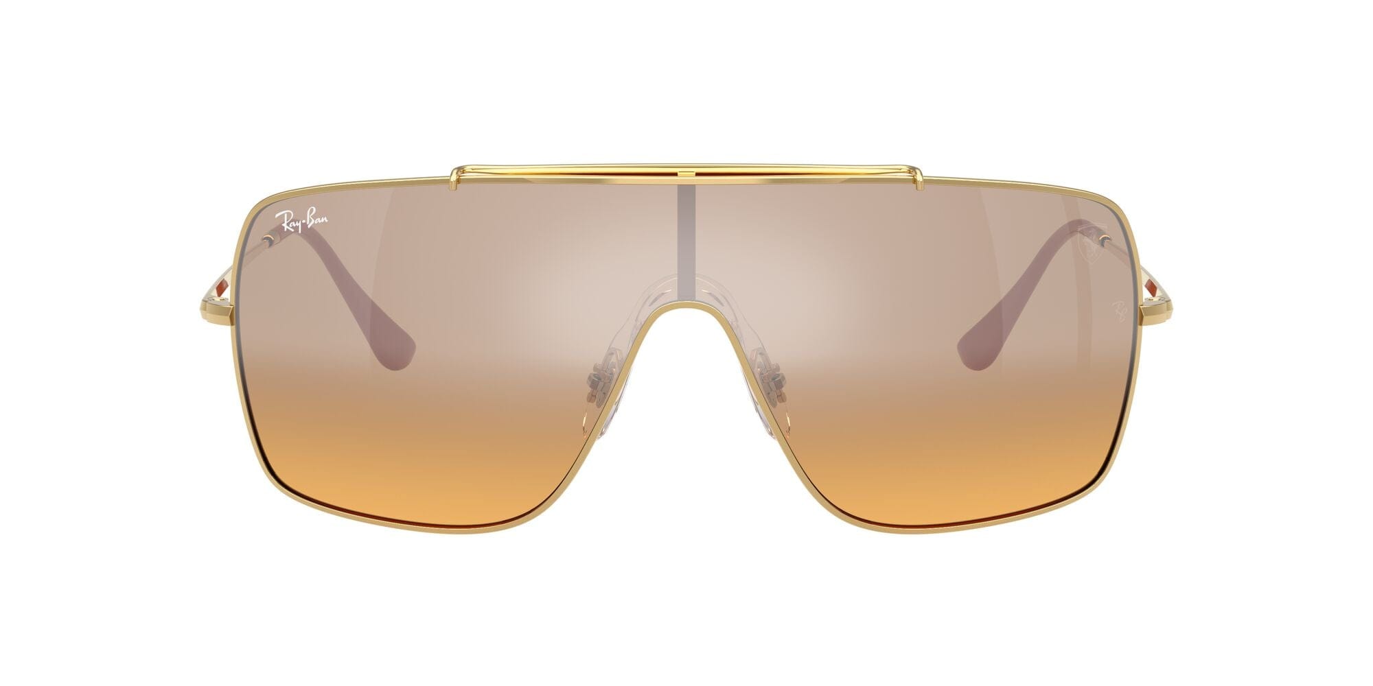 RB3697M F105Y1 Ferrari arista/orange mirror gradient silver lens