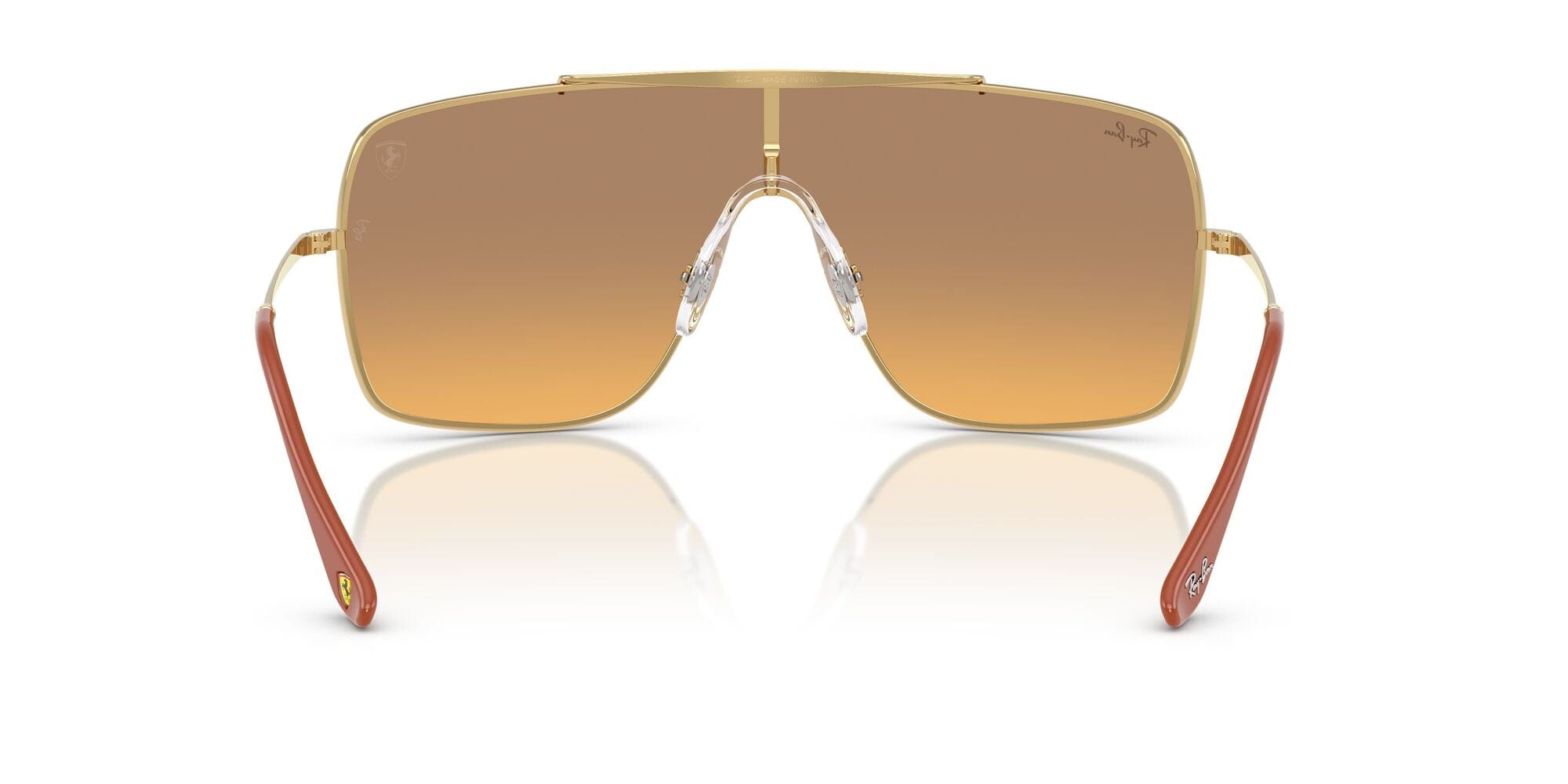 RB3697M F105Y1 Ferrari arista/orange mirror gradient silver lens