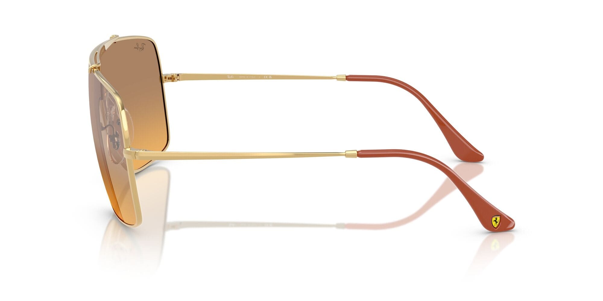 RB3697M F105Y1 Ferrari arista/orange mirror gradient silver lens