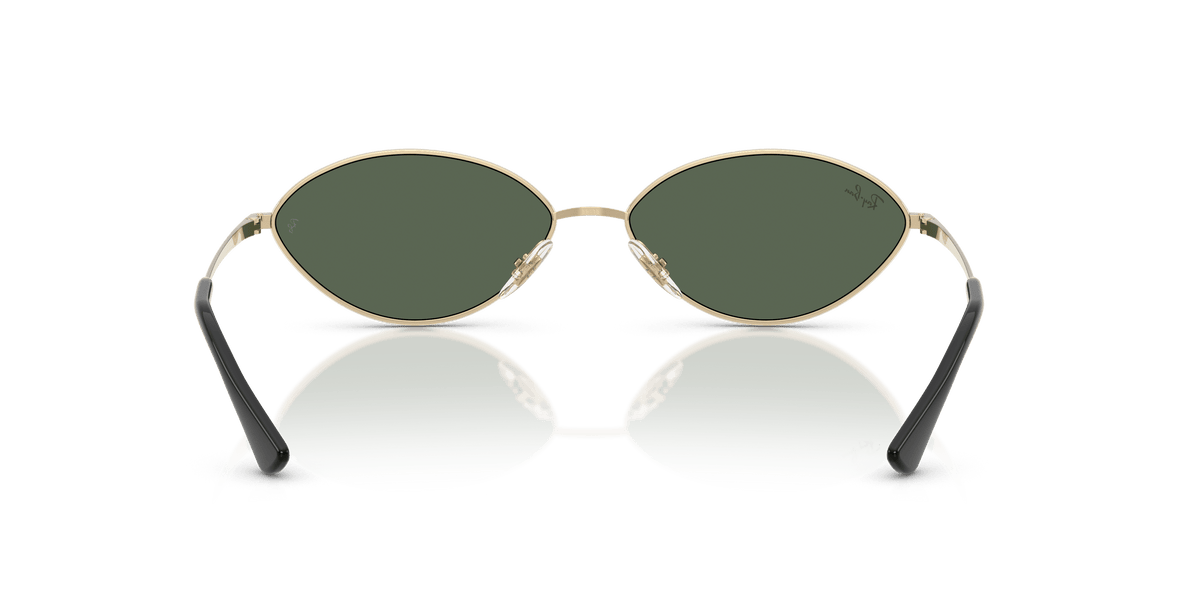 RB3757 921371 size 59 pale gold/dark green lens