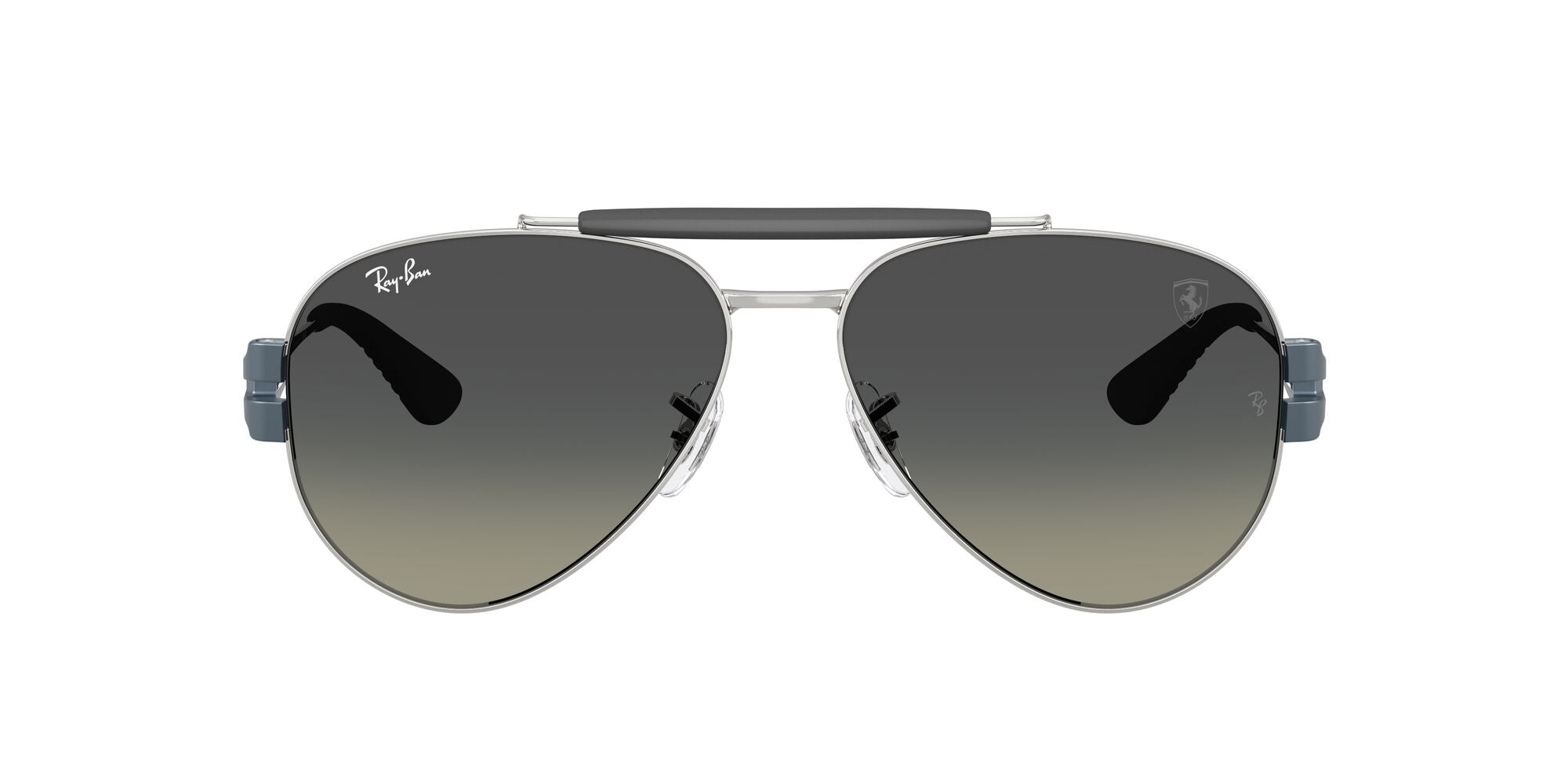 RB3762M F12311 (58) Ferrari silver/grey gradient lens