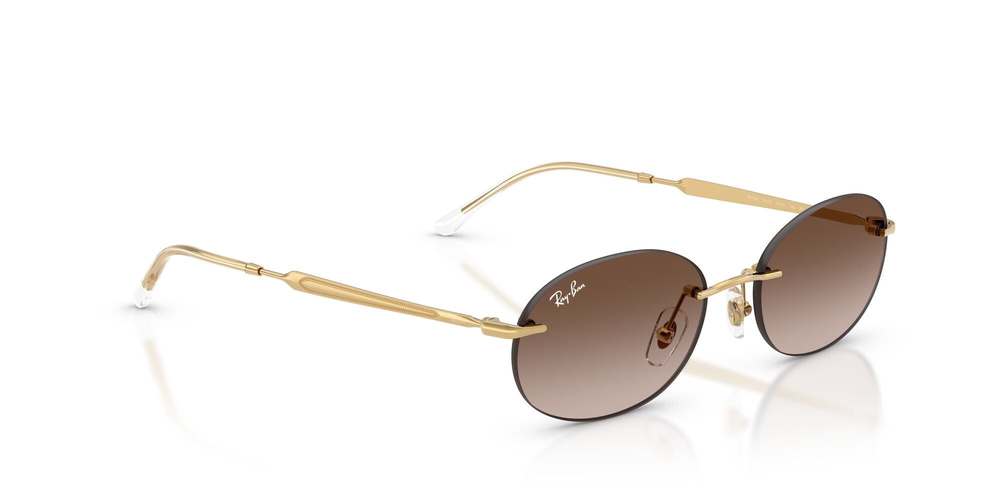RB3767 001/13 size 54 gold/gradient brown lens