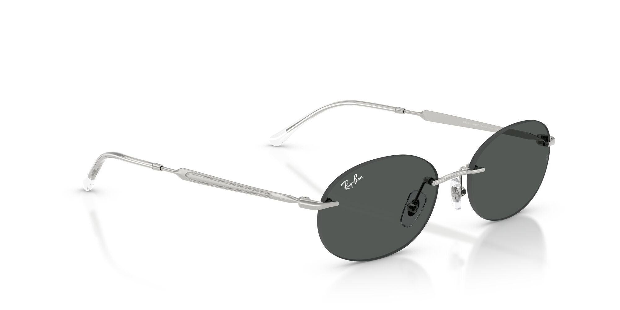 RB3767 003/87 size 54 silver/dark grey lens