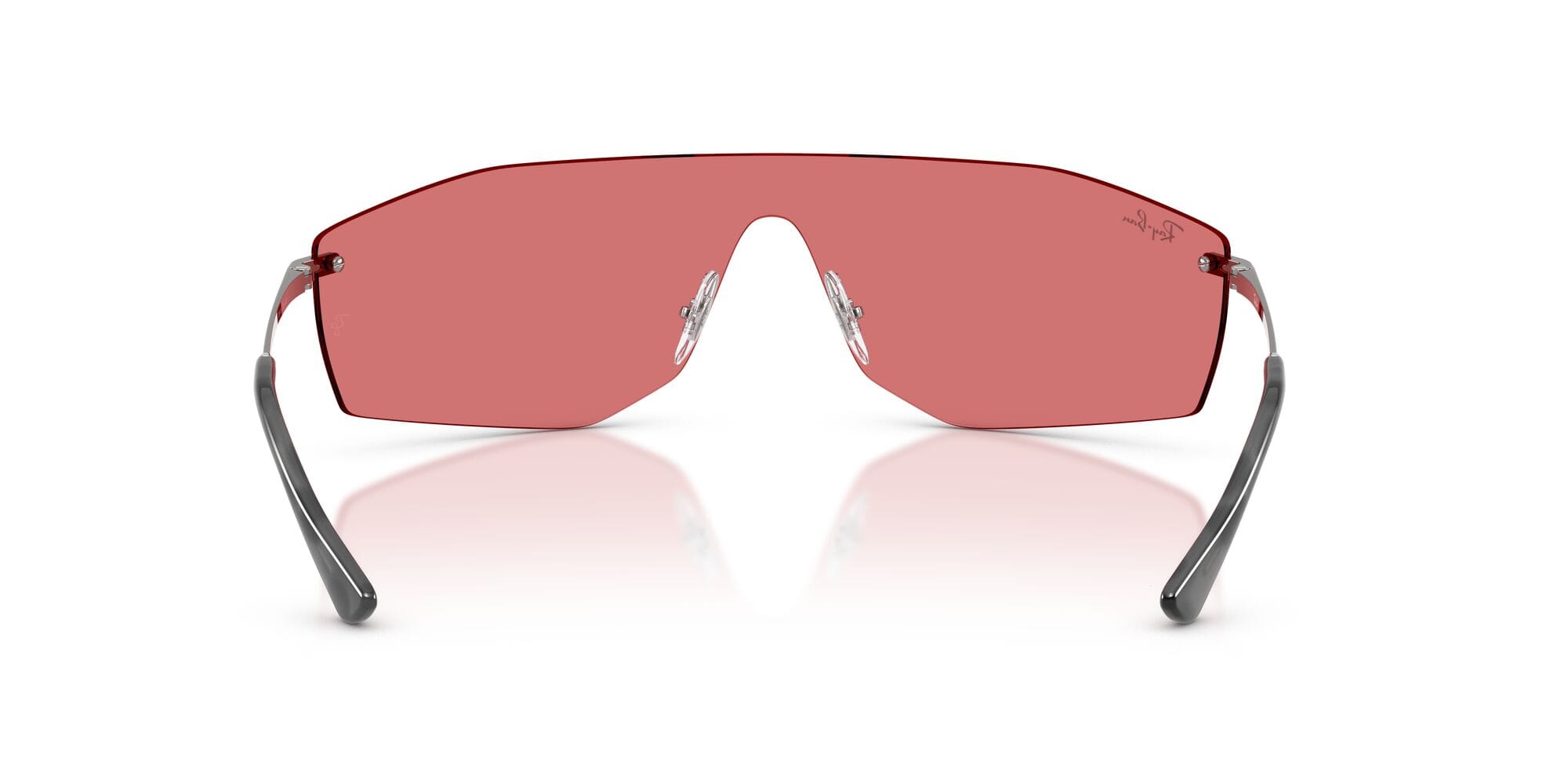 RB3781 004/75 gunmetal/red hiper lens