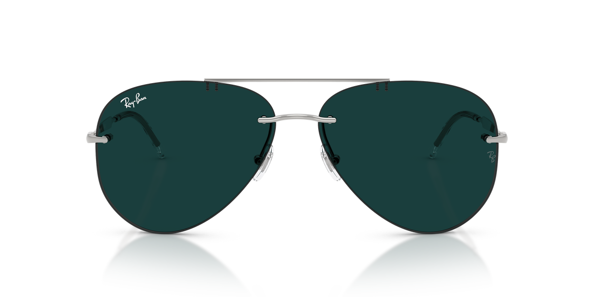 RB3791 003/M1 size 61 silver/photochromatic emerald lens
