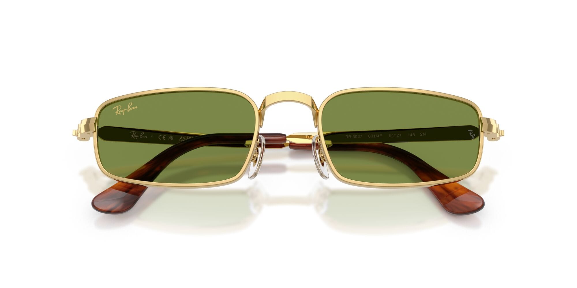 RB3927 001/4E size 54 ASAP Rocky arista/green lens