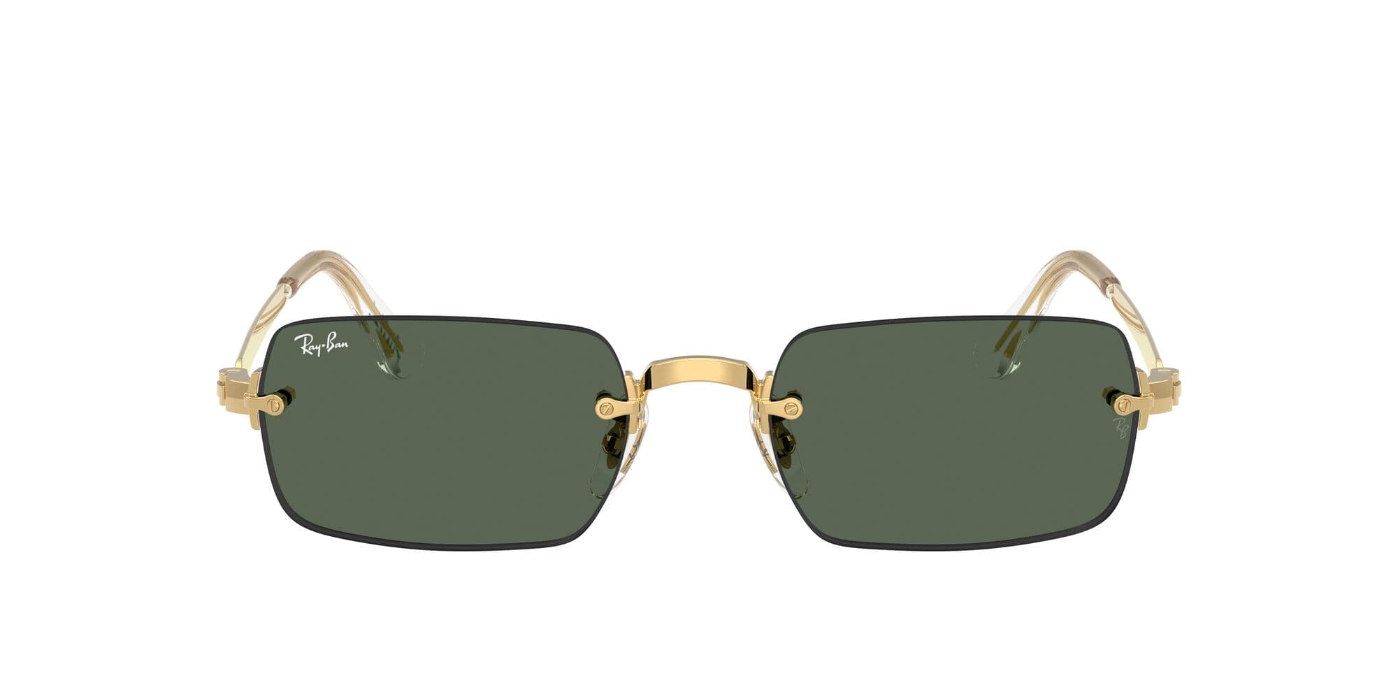 RB3928 001/7I ASAP Rocky gold/brown gradient mirror lens
