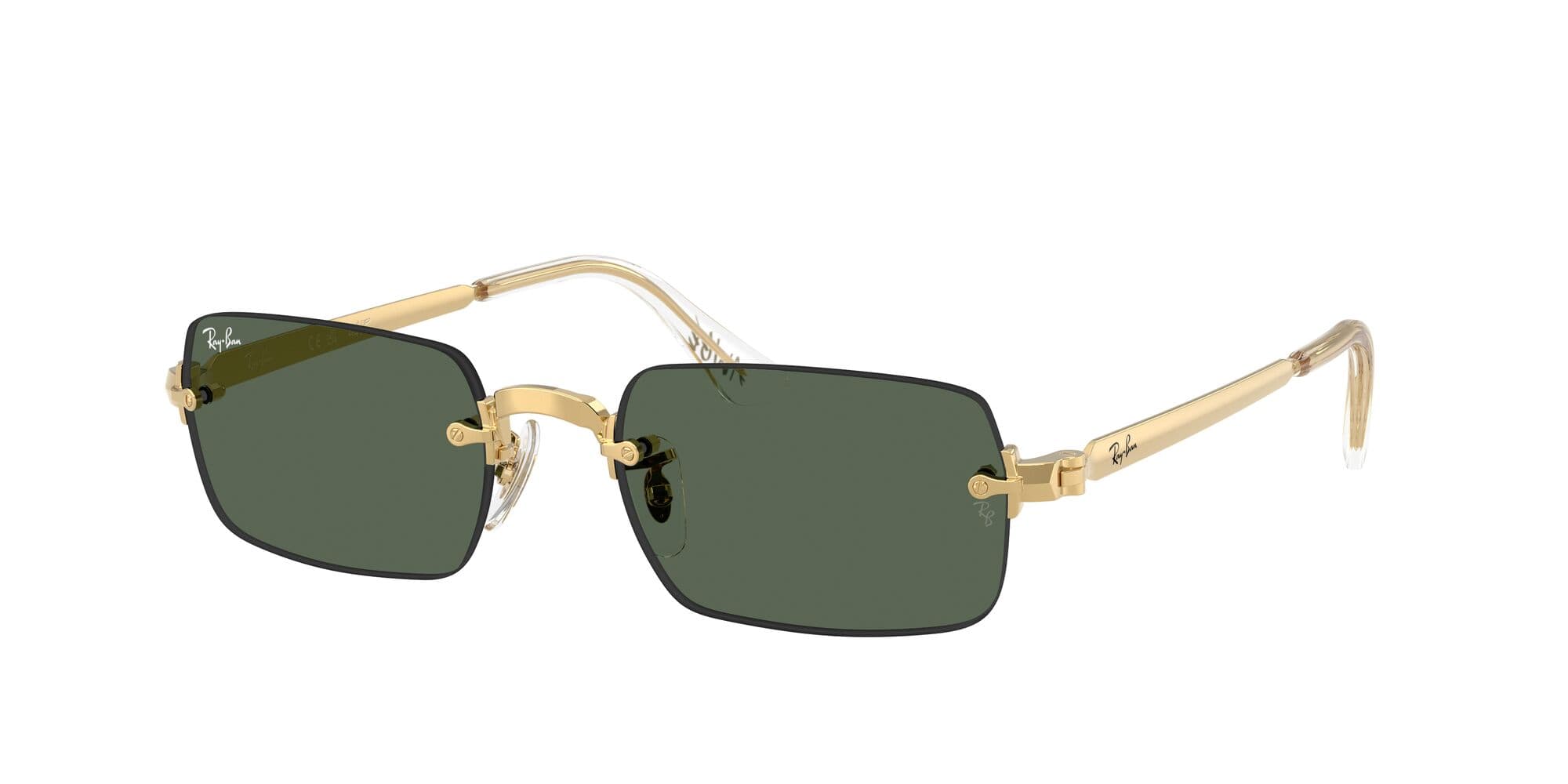 RB3928 001/7I ASAP Rocky gold/brown gradient mirror lens
