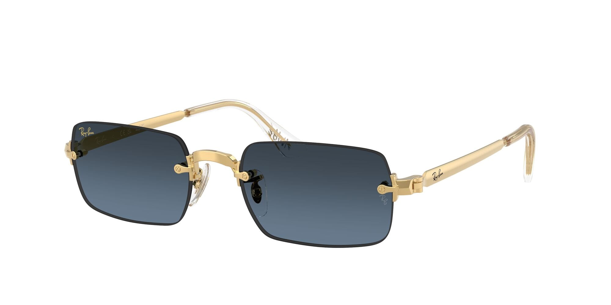 RB3928 001/S2 ASAP Rocky arista/blue gradient dark grey lens