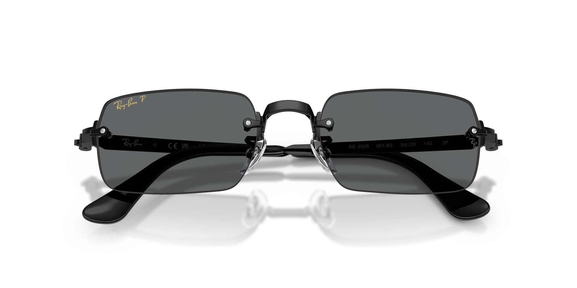 RB3928 002/81 ASAP Rocky black/dark grey polarised lens