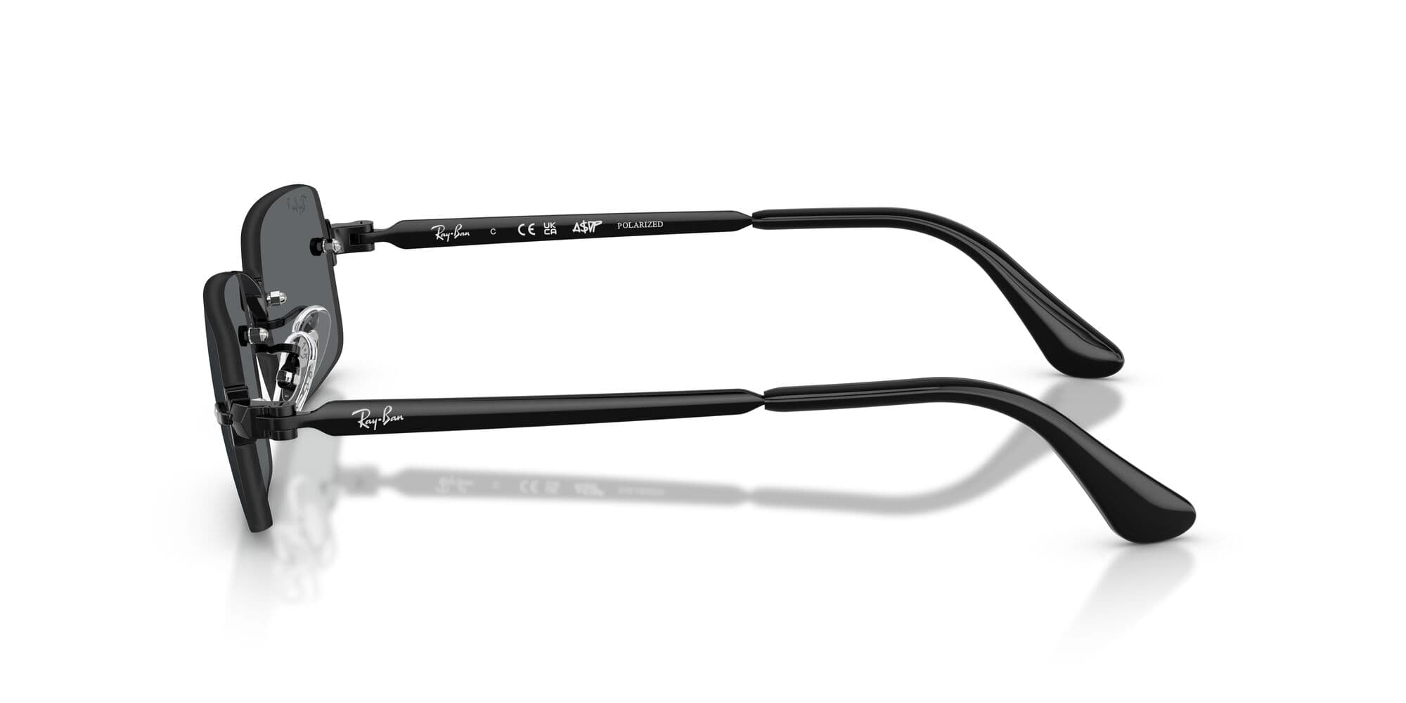 RB3928 002/81 ASAP Rocky black/dark grey polarised lens