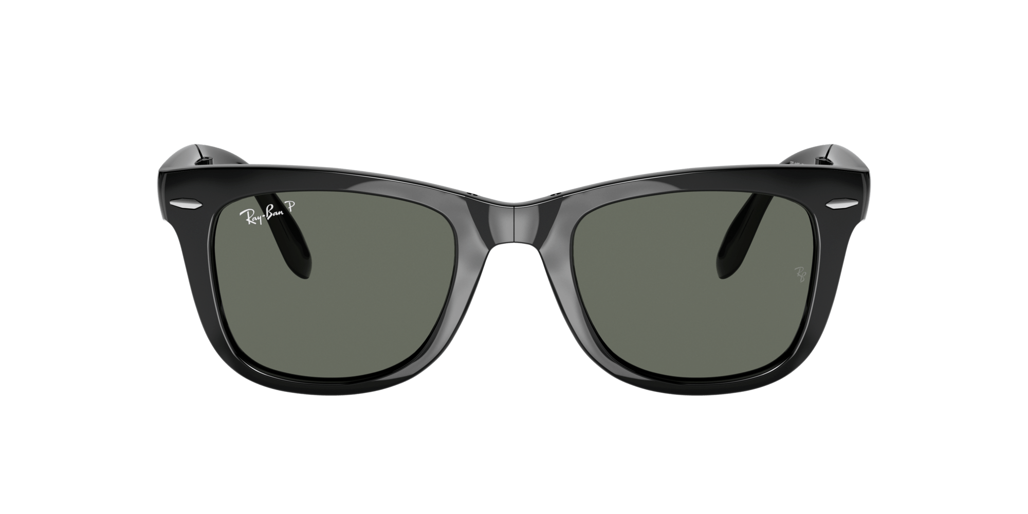 RB4105 601/58 size 50 black/G15 green polarised lens