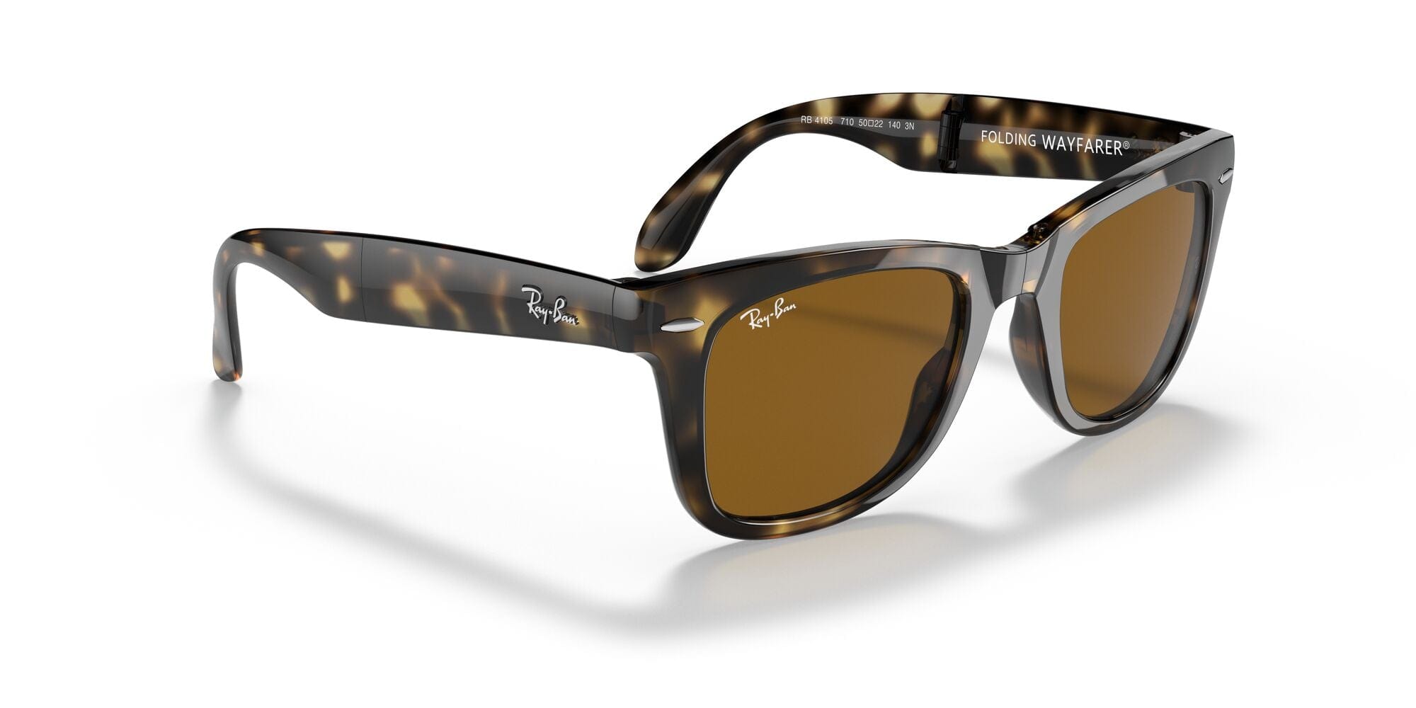 RB4105 710 size 50 havana/B15 light brown lens