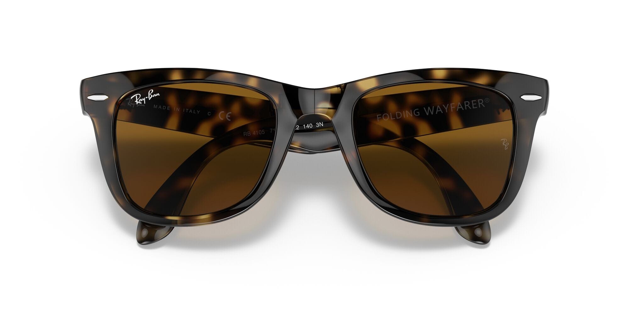 RB4105 710 size 50 havana/B15 light brown lens